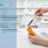 Tablettenzählschale mit Spatel-Spenderwerkzeug für Apotheker & Ärzte