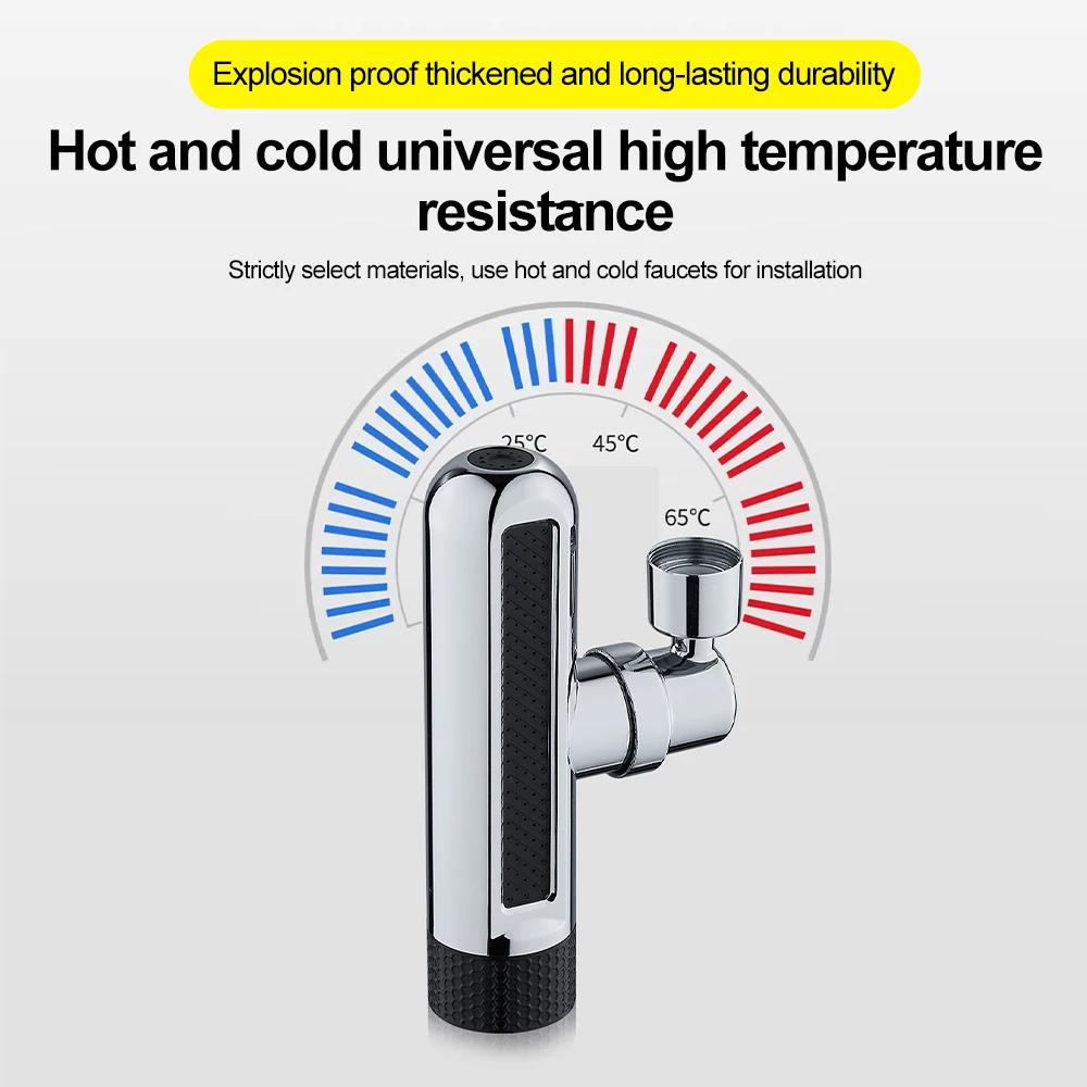 6 Mode Kitchen Faucet Waterfall Stream Sprayer Head Diffuser Water Saving Nozzle Mixers Faucet Connector Tap Accessories Bubbler