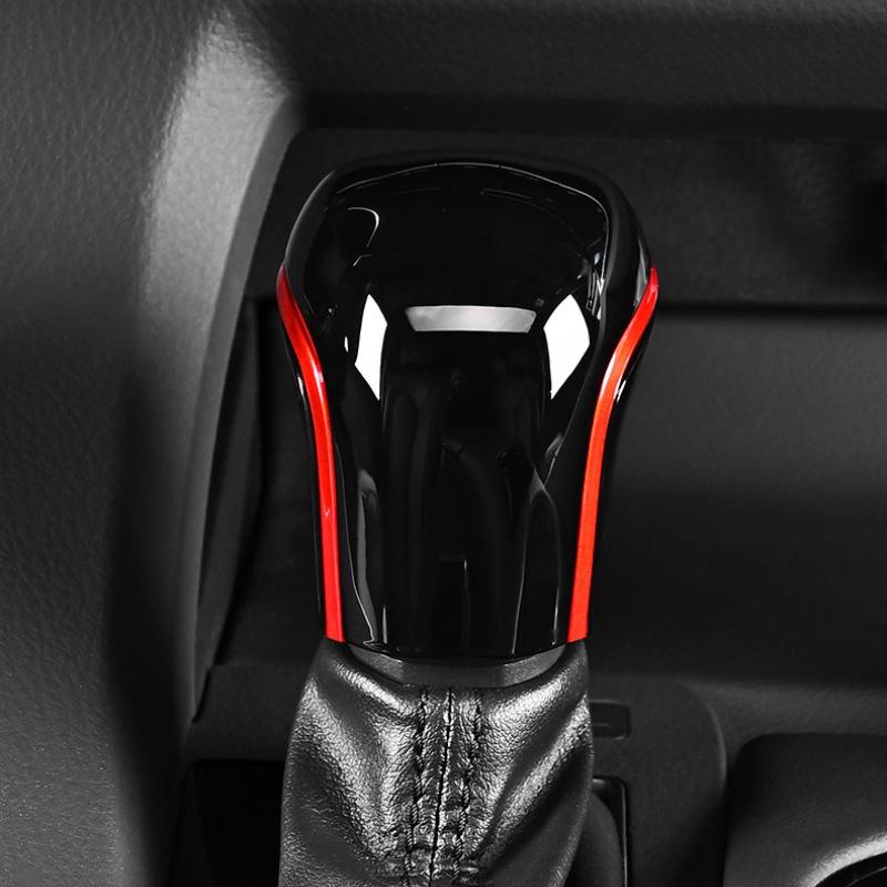 Carbon Fiber Car Gear Shift Knob Cover Lever Stick Head for Toyota Corolla 2019-2025 Camry 2018-2025 Car Accessories Trim