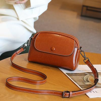 Sac Femme en Cuir Souple Mère Sac pour Téléphone Portable Sac Bandoulière Épaule Unique Portefeuille de Shopping pour Femme Mini Sac
