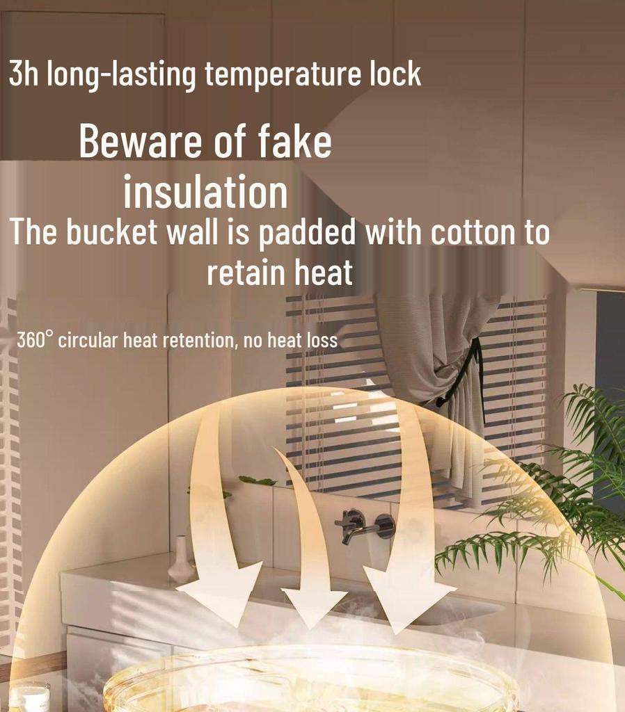 Durable Foldable Full-Body Bathtub - Extra Thick for Home Use