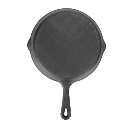 Cast Iron Skillet Even Heat Spread Cast Iron Pre Seasoned Easy Cooking Cast Iron Pan for Grill Oven