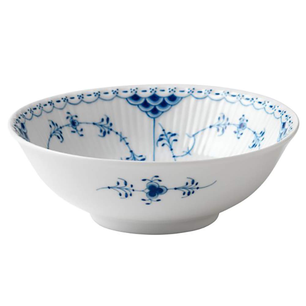 

Imported Royal Copenhagen Blue Fluted Half Lace Bowl 16cm 1017217 [Regular Product]