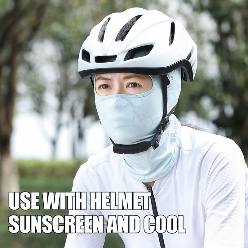 Ochrana proti slunci Zakrytí obličeje Obličejové UV zakrytí obličeje Sluneční štít Obličejová maska UV Ledové hedvábí Kryt na celý obličej Chladivý opalovací závoj na obličej