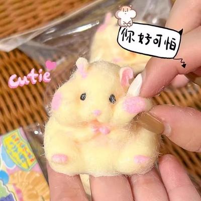 Taba Squishy NEU Fidget Spielzeug Handgemachtes Silikon Mini Kawaii Plüsch Kleiner Hamster Stressabbau Squishy Spielzeug