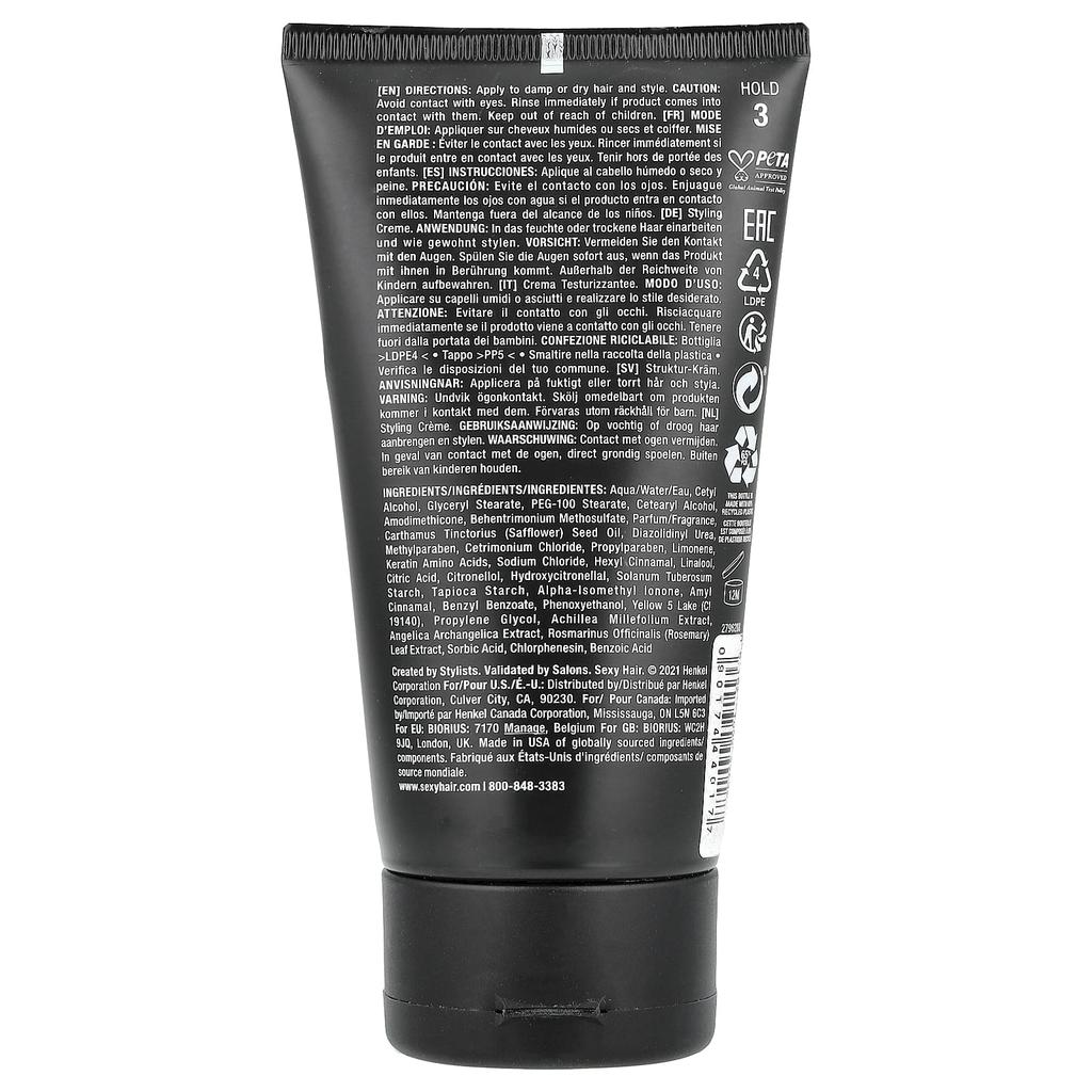 SexyHair, Style, Slip-In, Texture Cream, 150ml (5.1 Fl Oz)