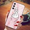 For Samsung Galaxy A55 5G Case Black TPU Silicone Beautiful Pattern Phone Cases for Galaxy A55 Shockproof Soft Cover A 55 6.6''