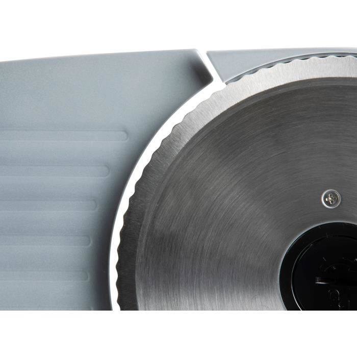 Electric Slicer - DOMO - DO521S - 150 W - Ø19 Cm - Grey