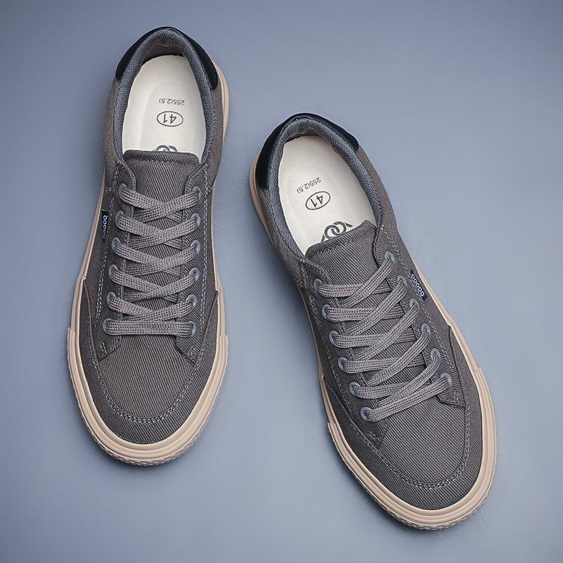 Mode Neue Mode Sneaker Herren Komfort Leichtgewicht Freizeitschuhe Outdoor Freizeitspaziergang Herren Vulkanisierte Flats Herren Canvas Schuhe BD24076