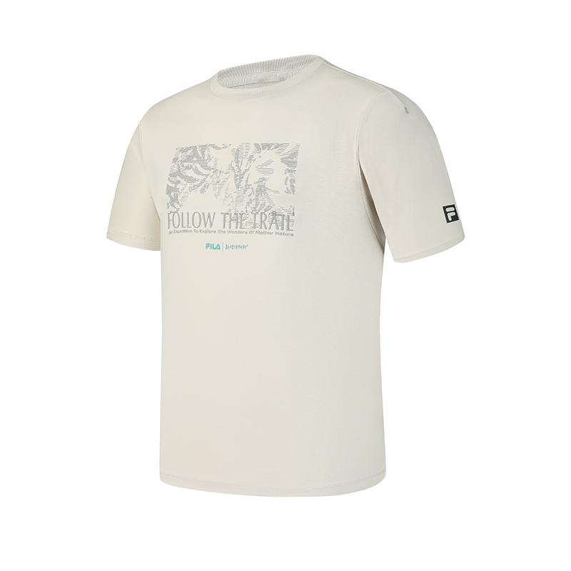 

New FILA ATHLETICS SPORT 2025Q1 T-Shirt Men s Conch Shell Pink A11M517109FBG 190/108A/XXXL