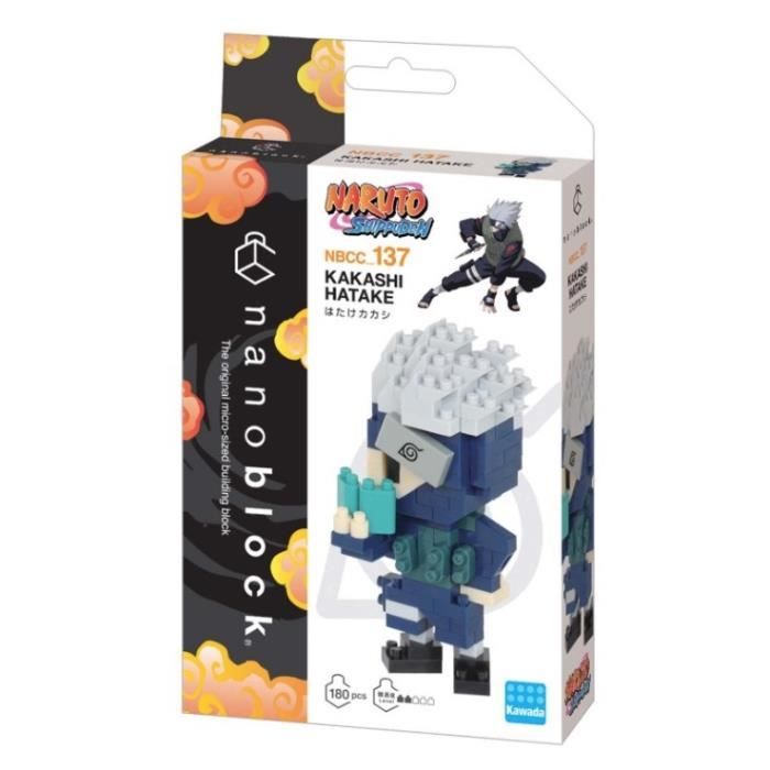 Jouet De Construction - NANOBLOCK - Nanoblock Naruto Kakashi Hatake - 180 Pièces - Niveau 2
