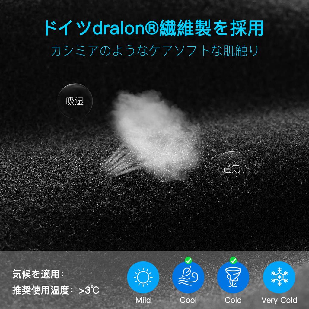 Unigear Løping Sport Kaldt Vær Berøringsskjerm Slitasje Fleece 3D Høy Fukttransporterende For Høst Vinter Størrelse Hansker, Hansker, Hansker, Utendørs,