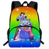 Anime Witch Hunter Group Men'S And Women'S Backpacks, Elementary School Students' Backpacks, Large-Capacity Printed Casual Backpacks