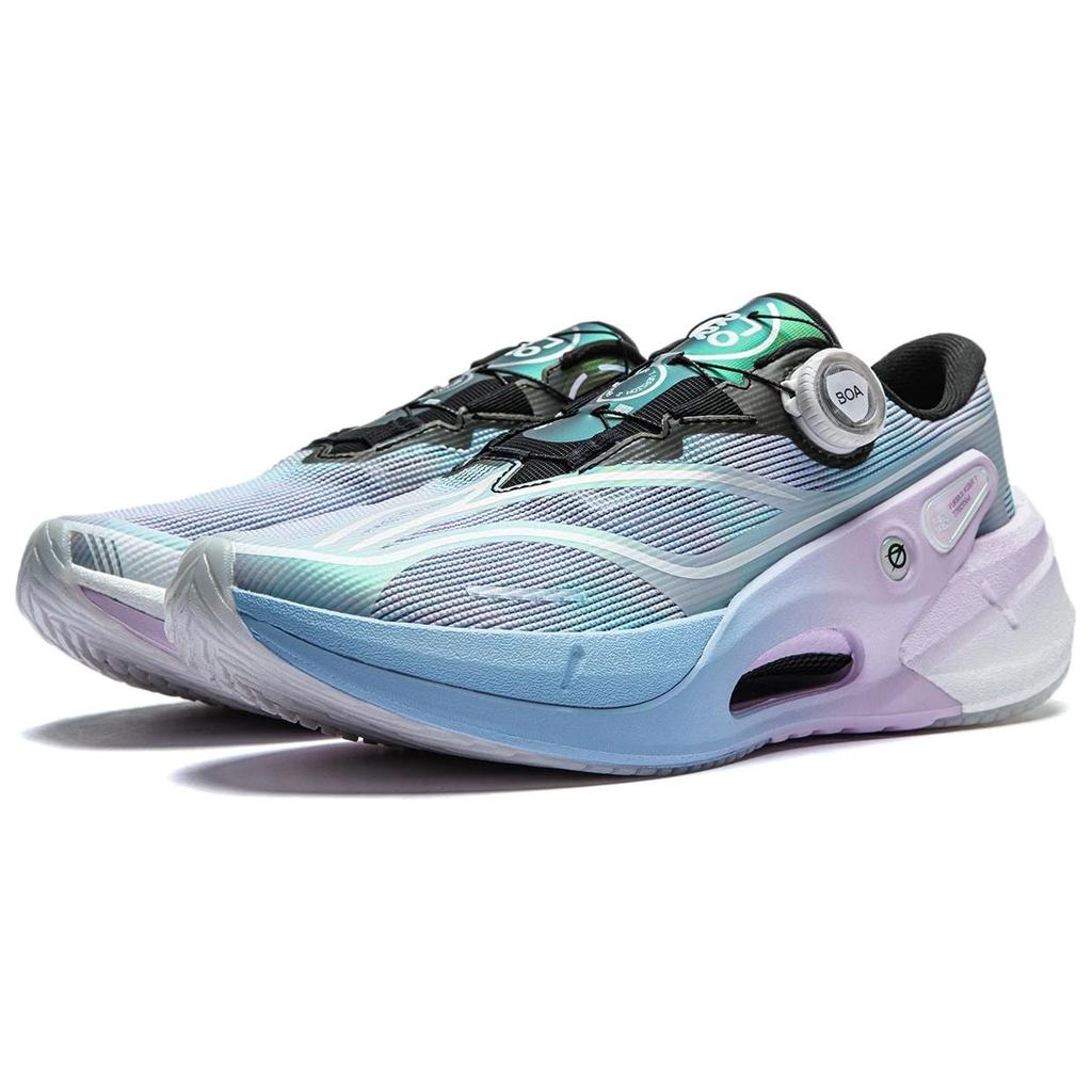 Li Ning Furious Rider 7.0 PRO V2 Low top Casual Running Shoes Men's Blue Purple ARZU001-3