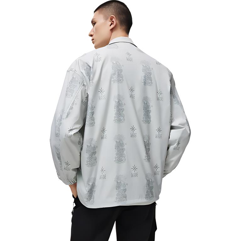 Li Ning Jacket Unisex Stone Gray AFDT817-2