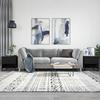  Coffee Tables, 2 Pcs, Black, 50x46x50 Cm