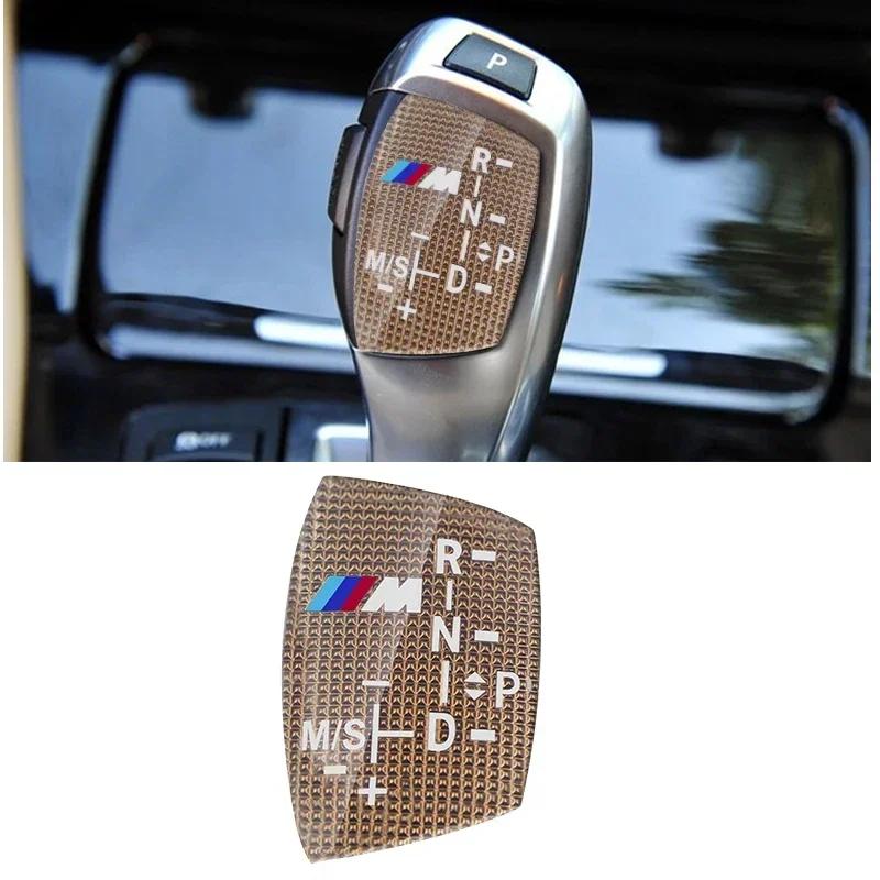 For BMW M 1pcs M performance Car Gear Shift Knob Sticker Cover For bmw M Sticker X1 X3 X4 X5 X6 X7 e46 e90 f20 e60 e39 f10 Car a