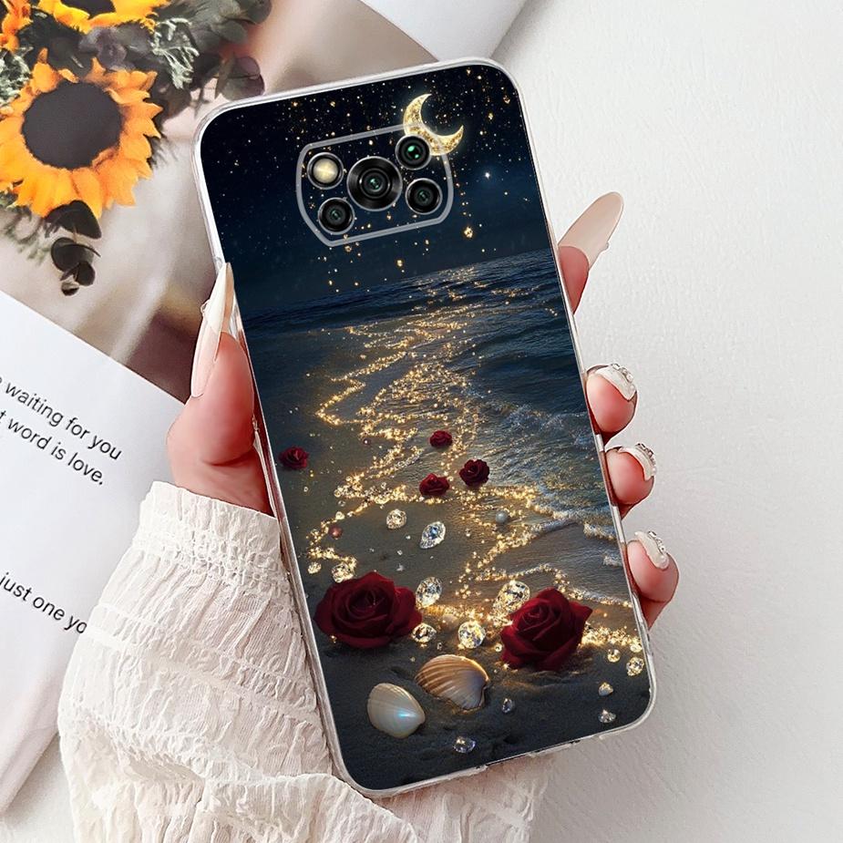For Xiaomi Poco X3 Pro Case Cute Cat Lucky Koi Painted Cover Soft Slim Phone Case For Xiaomi Poco X3 NFC PocoX3 Pro Fundas Coque