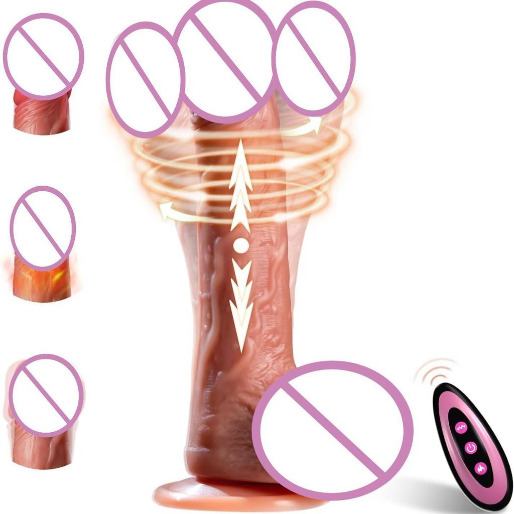 Cross Cannon King Wibrujący Teleskopowy Realistyczny Silikonowy Dildo dla Kobiet