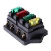 Way Blade 4 Sicherungshalterbox LED-Anzeige Kfz-Sicherungskastenbox N5j1 6V32V