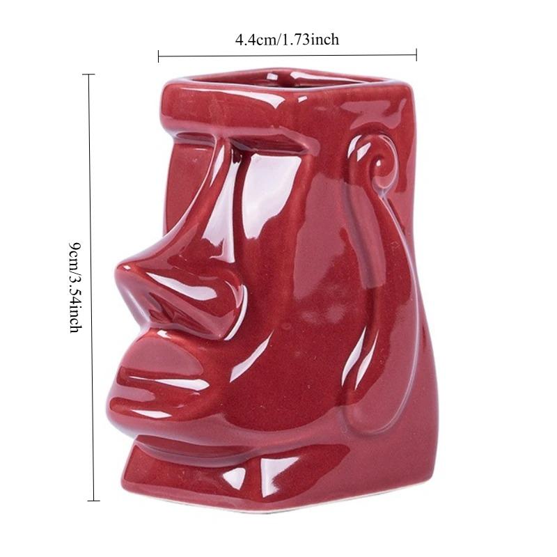 Creative Ceramic Mug Hawaiian Cocktail Mug Wine Cup Home Decor Home Decoration Accessories Gothic Decor Statues for Decoration