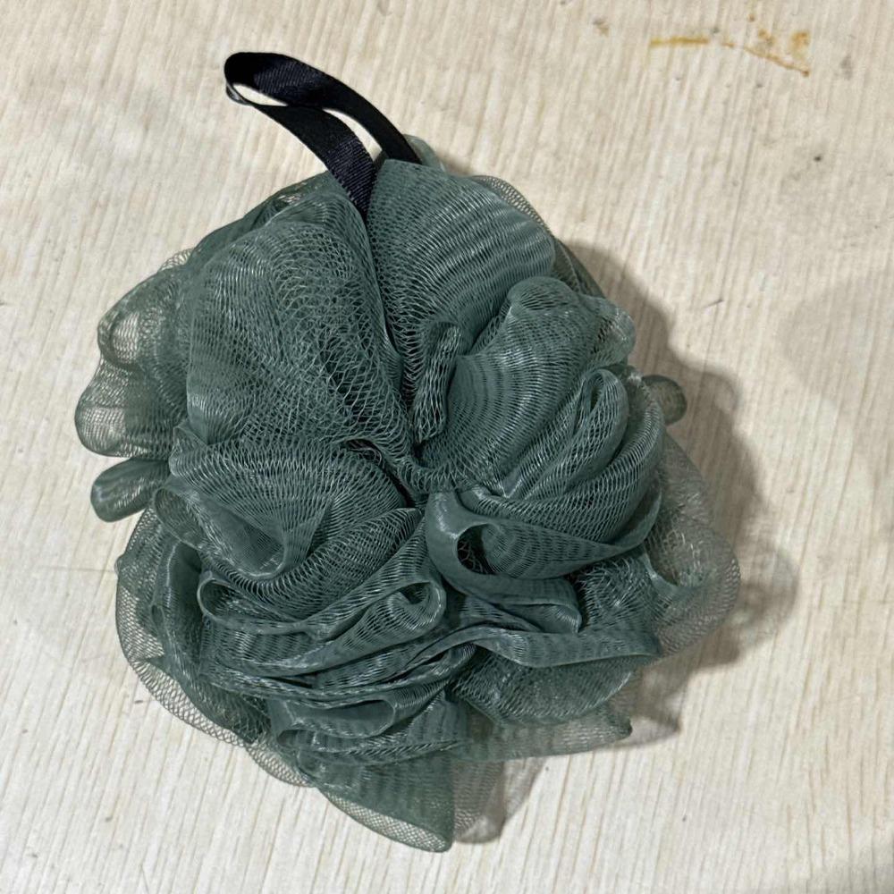 Non-scattered Bath Sponge Ball Mesh Shower Mesh Ball Hangable Shower Puff  Bathroom