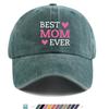 pc pcs Unisex Vintage BEST MOM EVER Trucker Hat Suitable for Outdoor Sports QuickDry Breathable with Buckle Closure Light