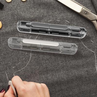 Enfile-aiguilles pour couture 2-en-1 Dispositif d'enfilage automatique d'aiguille Découseur pour couture Tapisserie Quilting Raccommodage Feutre Jean Toile