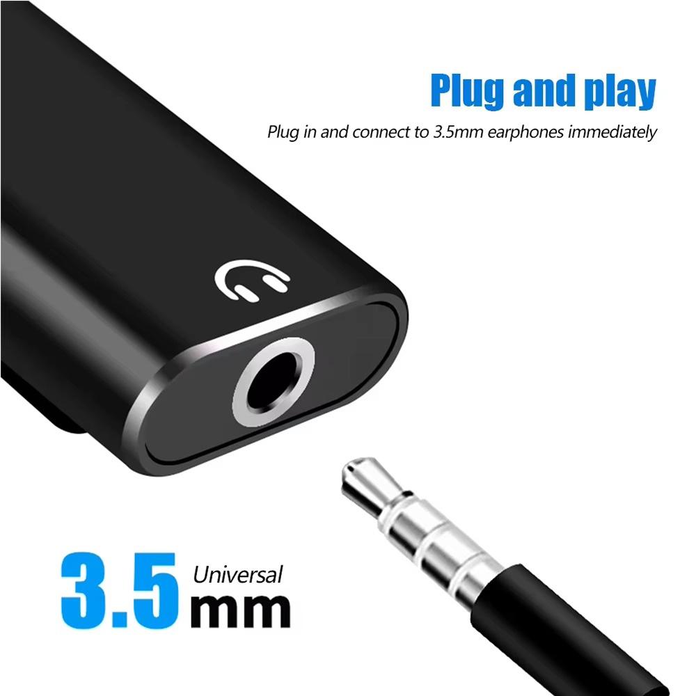 2 In 1 Cable Type C To 3.5mm Jack Audio Splitter Adapter For Xiaomi Huawei Headphone Charger USB C Earphone Aux Cable 3.5 Adapte