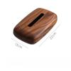 Walnut Wood Tissue Box Solid Wood Tissue Drawer Home Desktop Storage Container Napkin Holder Paper Towel Holder Home Decoraction