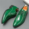 Luxury Fashion New Men's Pointed Mirror Patent Leather Oxford Men Shoes Designer Formal Wedding Prom Dress Shoes for Men