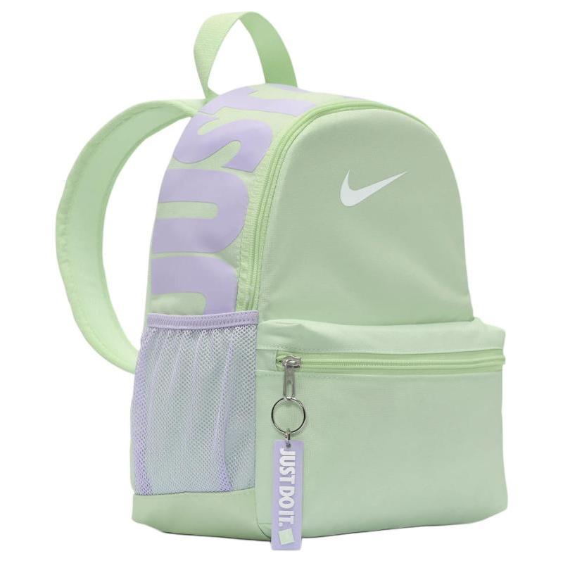 Nike Plecak Poliestrowy Mini Damski Vapor Green & Jasnofioletowy Kwiatowy & Biały Casual DR6091376