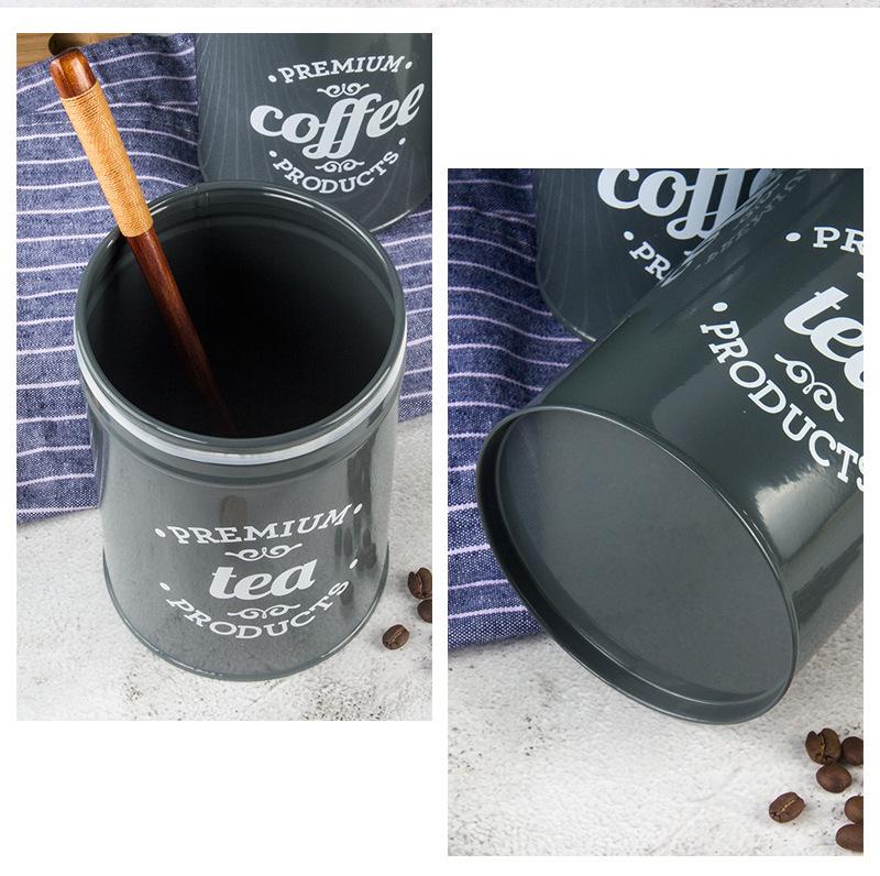 12-Color Metal Sealed Storage Can: Ideal for Coffee, Tea, Snacks, Nuts, Seeds, and Candy