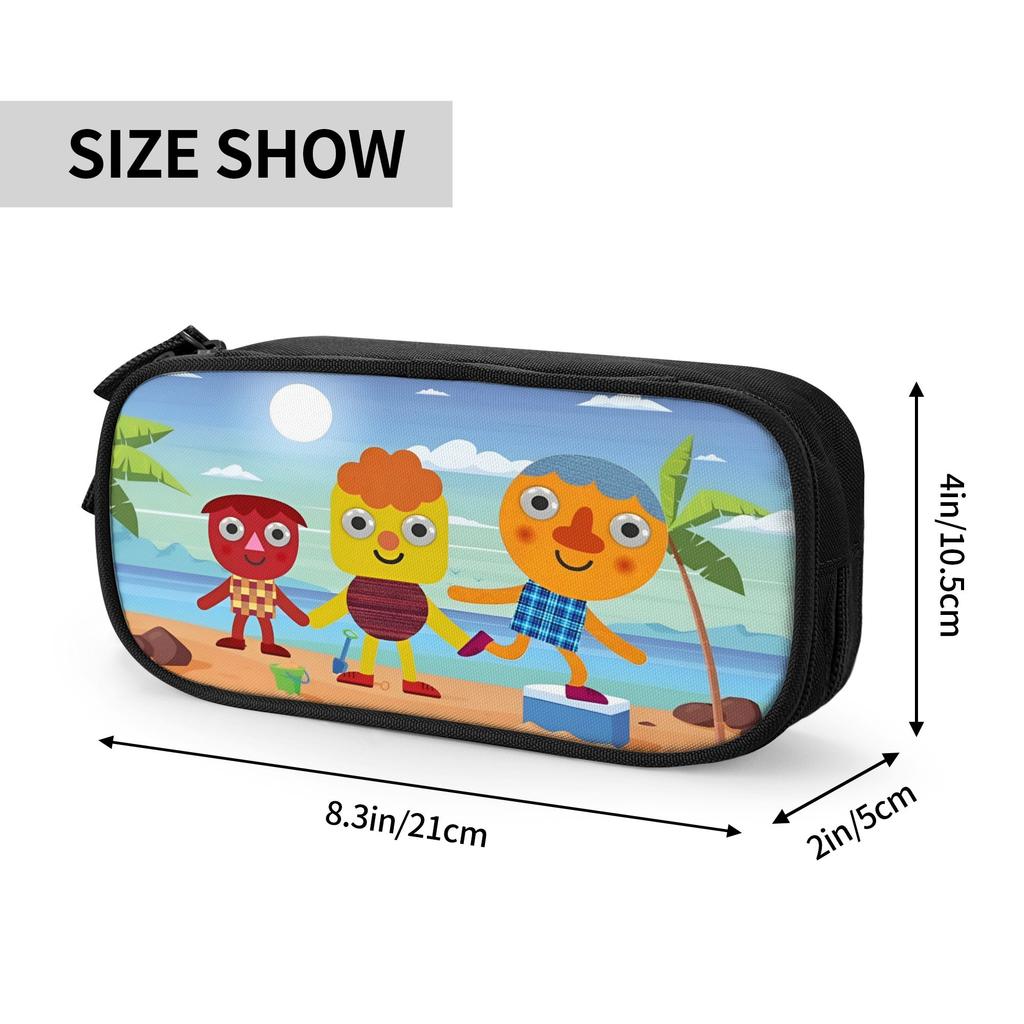 Noodle & Pals Micro Super Simple Accessories Pencil Case Large-capacity School Accessories Pencil Bag Birthday Gift