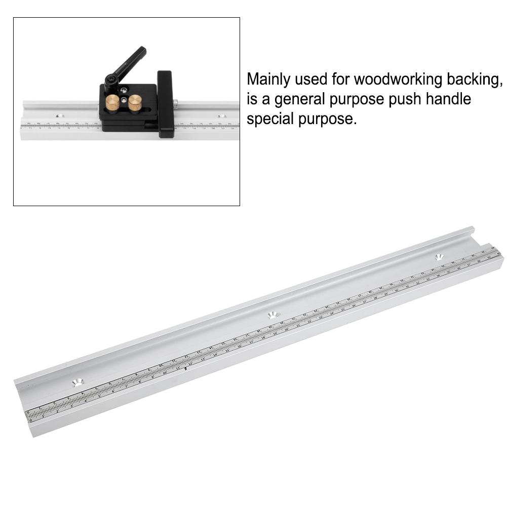 1Pcs Aluminum Alloy T Tracks With Scale Miter Woodworking Slider Woodworking Tools 400mm