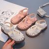 Summer Women Sandal New Fashion Comfort Child Shoes Anti Slip Casual Concise Flat Princess Shoe Exquisite Soft Retro Girl Shoes