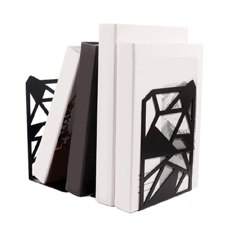 1 Paar Praktische Boekensteunen Holle Boeksteun Metalen Boekensteunen Eenvoudige Decoratieve Boekensteunen voor Studenten