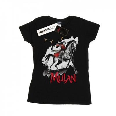 Womens/Ladies Mulan Movie Stride Cotton T-Shirt