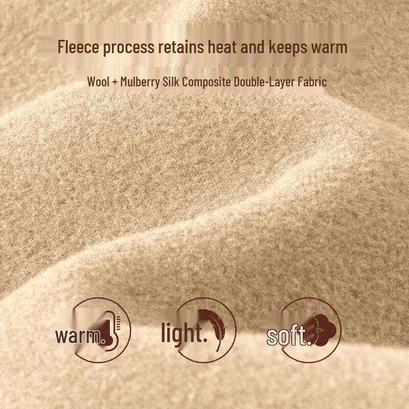 JEEP SPIRIT Men's Fleece-Lined Thermal Pullover