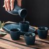 Keramik-Teetassen im japanischen Stil, Retro-Sake-Gläser, Weindekanter, Kung-Fu-Teetasse, Haushalts-Meistertasse, Tavernen-Weinzubehör