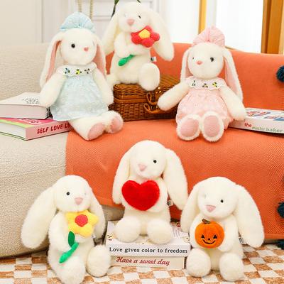 Big-eared Rabbit Plush Toy Doll Cross-border New Cute Bunny Doll Birthday Gift