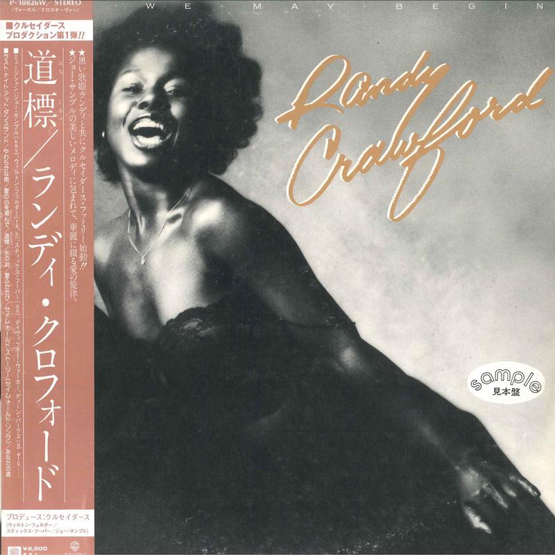 

LP Record RANDY CRAWFORD Now We May Begin P10826W WARNER PIONEER 1980 Japan SoulFunk Used
