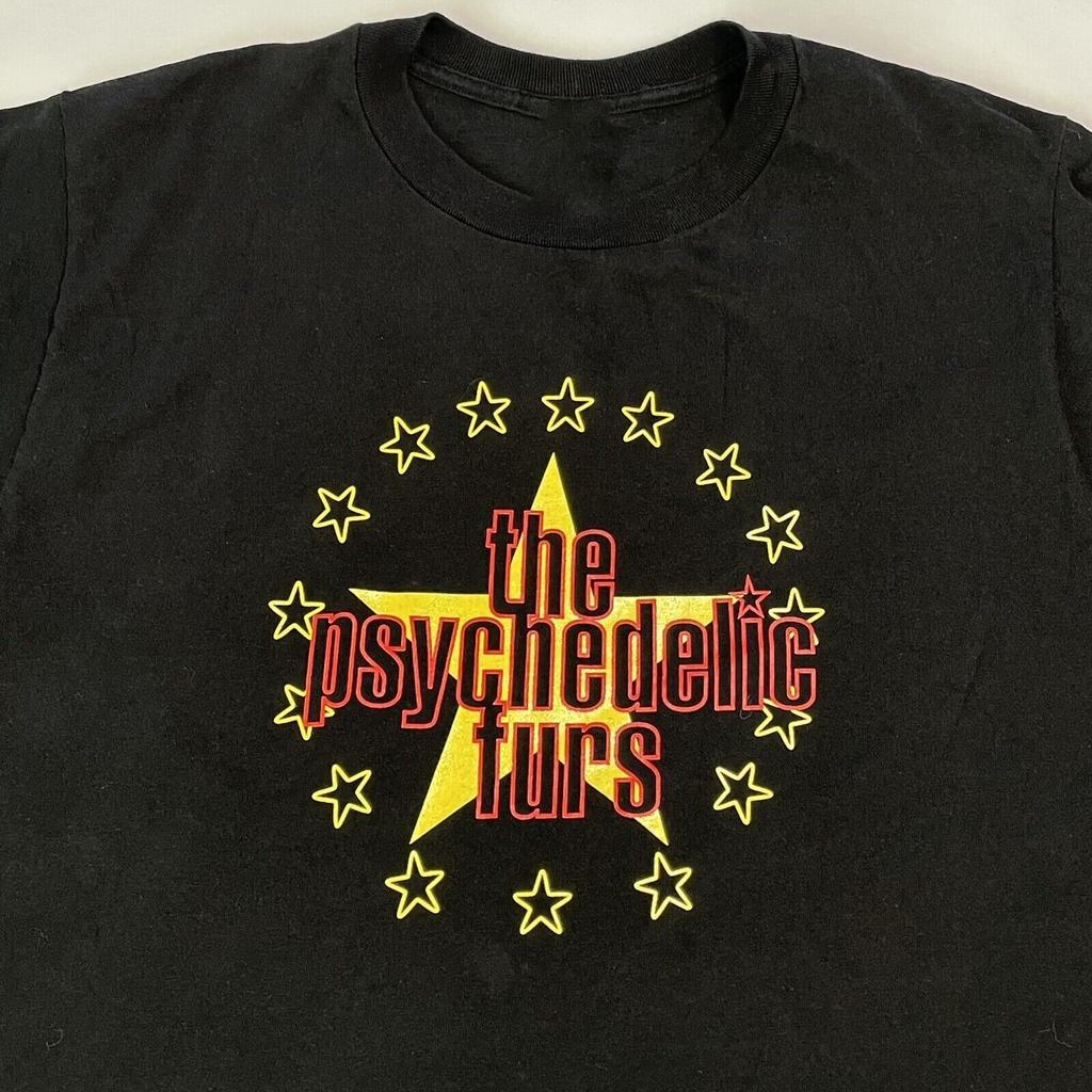 Rare The Psychedelic Furs T-Shirt Black Cotton Unisex Size S-234XL M171