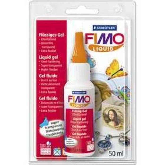 Fimo liquide - STAEDTLER - Flacon gel 50 ml - Transparent - Accessoire de loisirs créatifs
