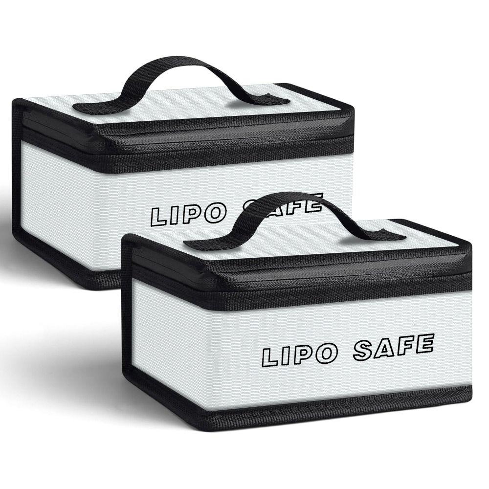 Waterproof Battery Fireproof Handbag Portable Lipo Protective Case RC Battery Storage
