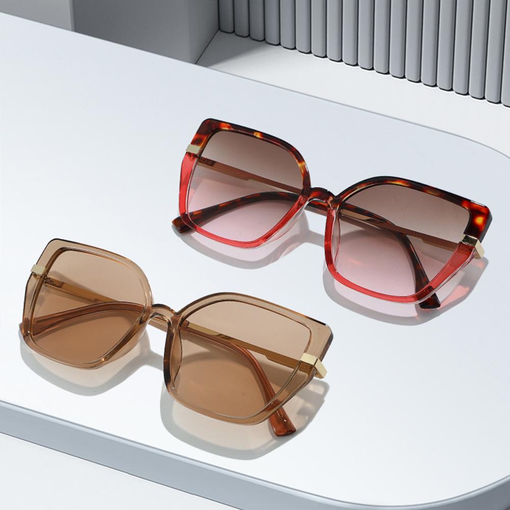 Retro sunglasses, butterfly-frame sunglasses, trendy women's sunglasses with UV protection