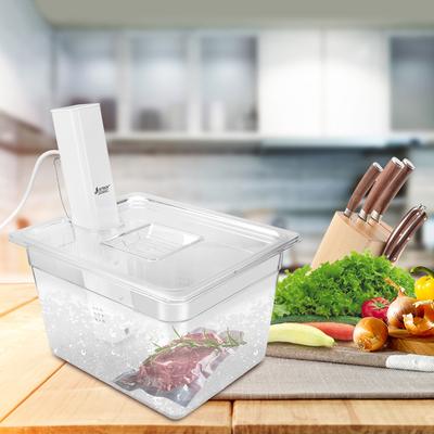 1 Set Of 11l Low Temperature Slow Cooker Steak Machine Sous Vide Container With Cover Shelf