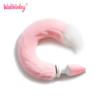 Super Fluffy Soft Fox Tail Anal Plug APP&Wireless Remote Heating Strong Vibration Silicone Adult Sex Toys for Women&Unisex 18+