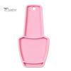 Decorative Key Ring Tool Portable Beverage Can Opener Keychain, 3D Printed Nail Polish Small Bottle for Rings Shape with Outdoor Activities