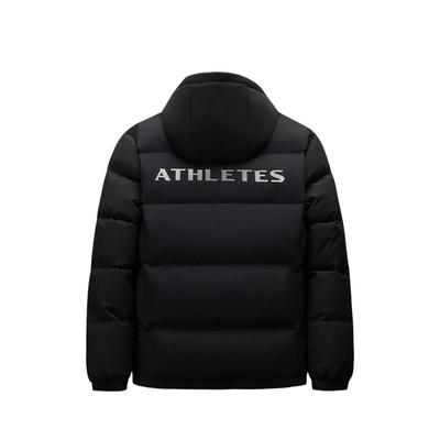 Training Series Hooded Zipper Letter Down Jacket Men Outerwear 152547935-3